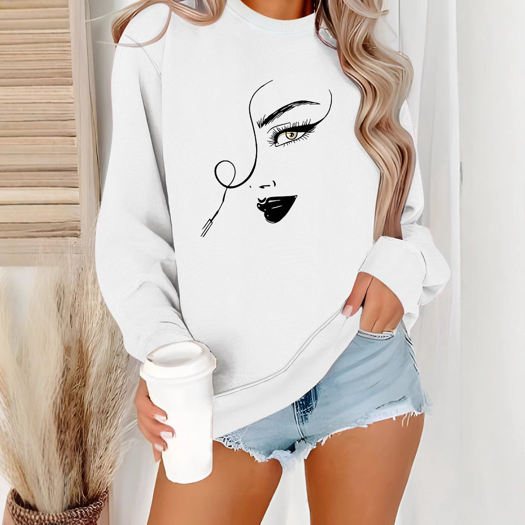 Pullover mit Druck