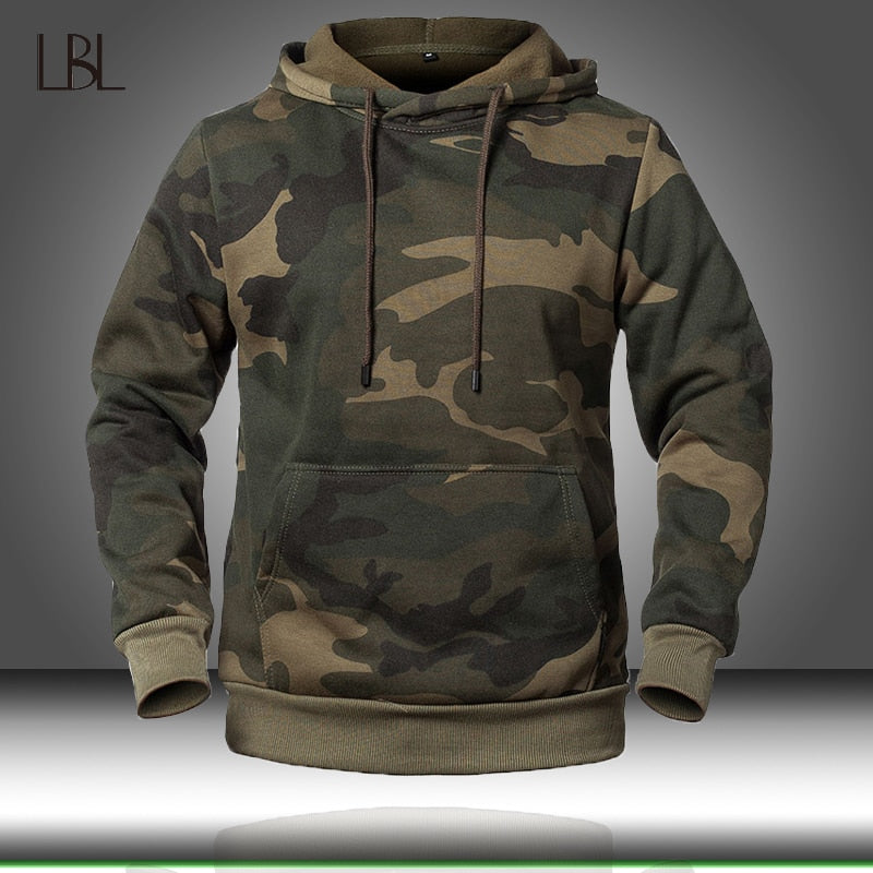 Camouflage Hoodies Sweatshirt  Camo  Autumn Winter Military