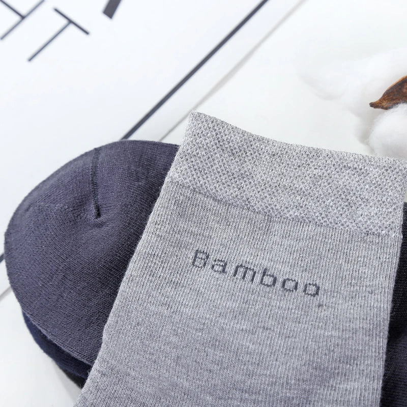 10 Paare Bambusfasersocken Männer