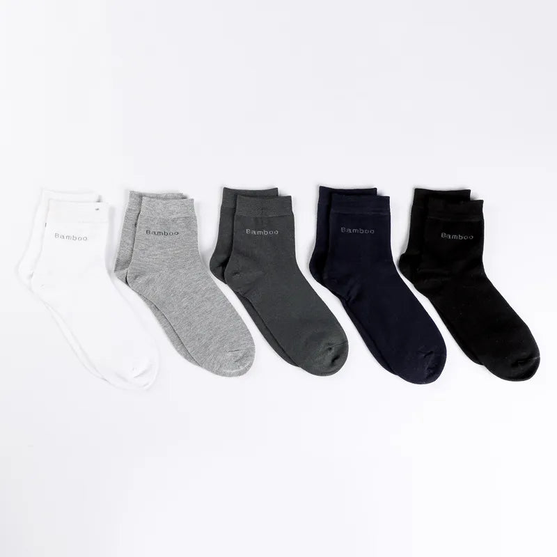10 Paare Bambusfasersocken Männer