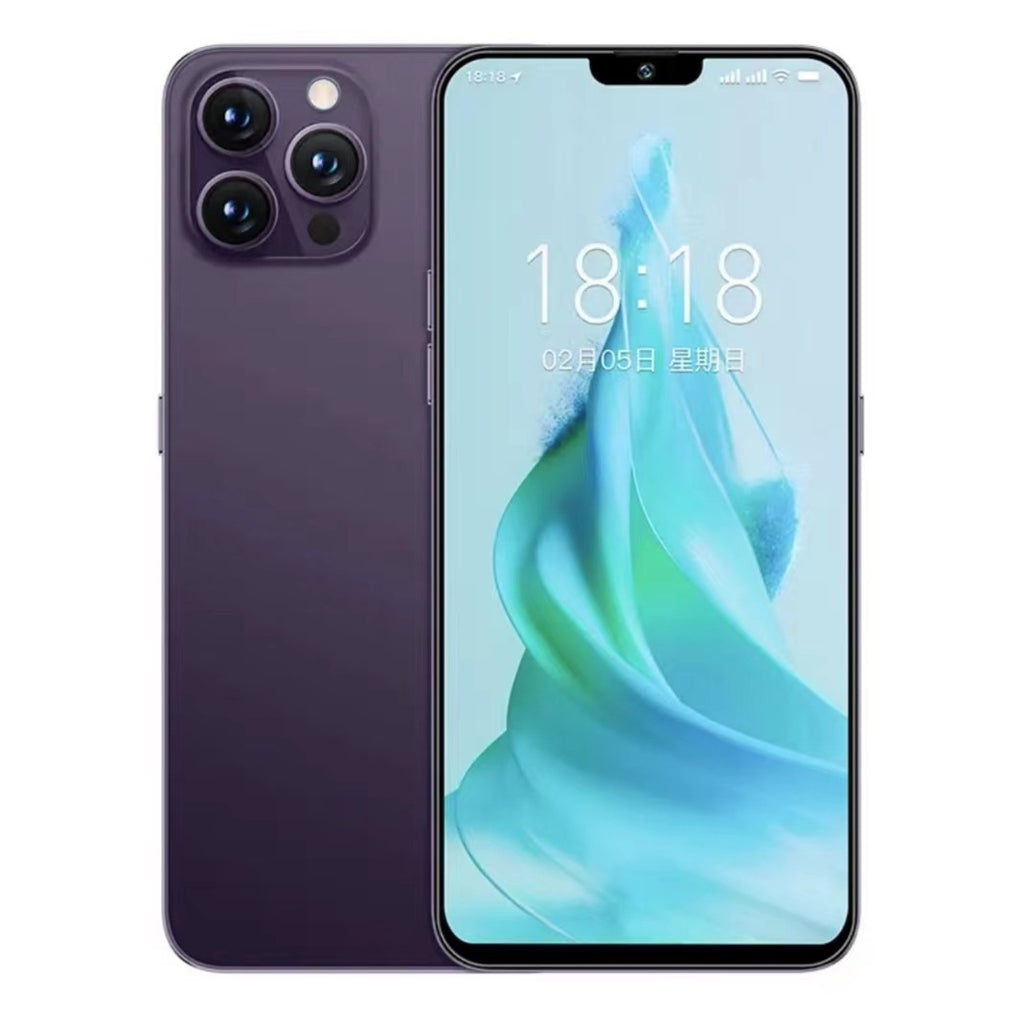 ProMax13 in Blau, Schwarz, Weiß, 5G Smartphone 16GB 512GB - 256GB - 128GB mit 6,8" Großbildschirm, Akku 7800mAh