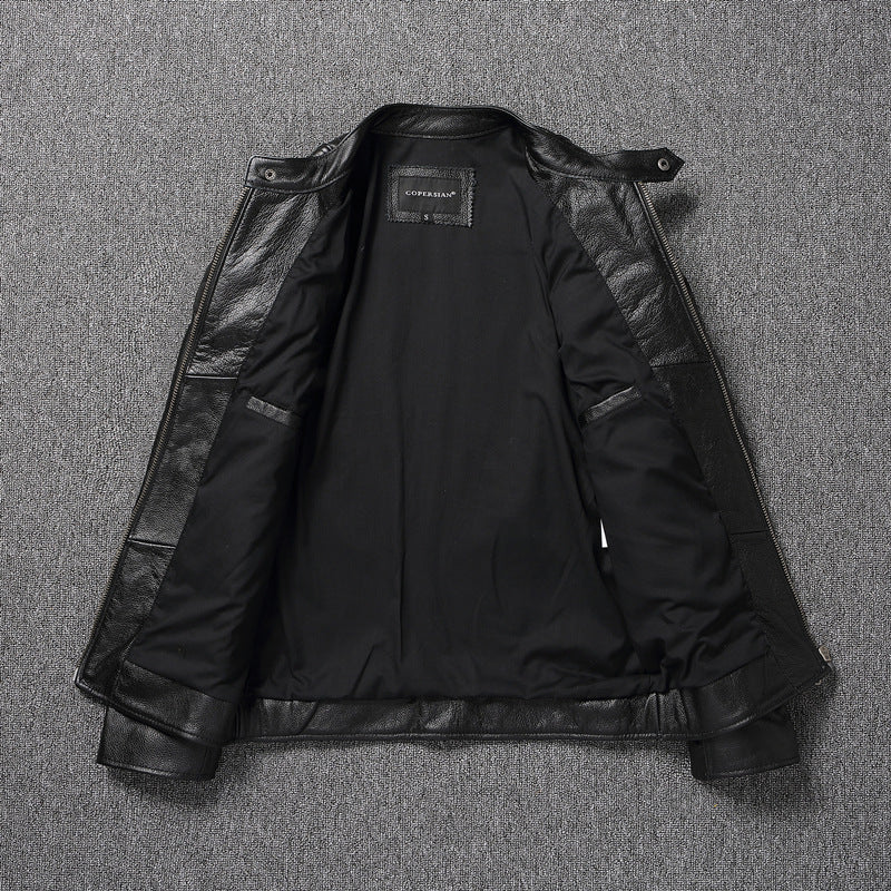 Copersian - Lederjacke in Schwarz oder Braun