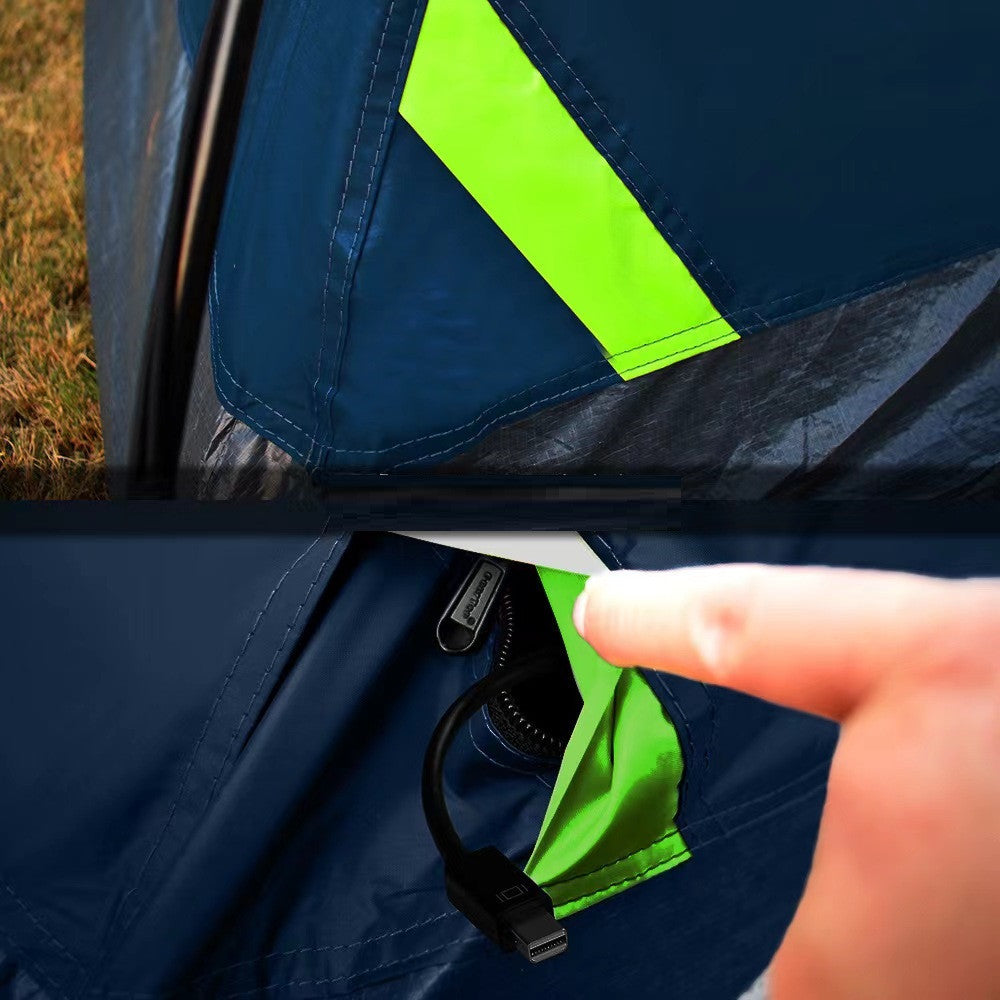 4-Personen-Dunkelkammerzelt mit schwarzer Beschichtung