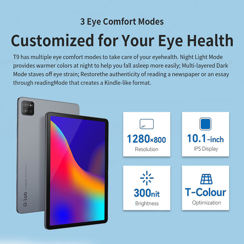 G-tab T9 Rockchip RK3562 Quad Core 3, 10,1 Zoll - Android 14