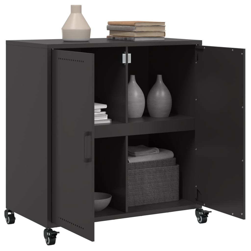 Sideboard in Schwarz oder Olivgrün