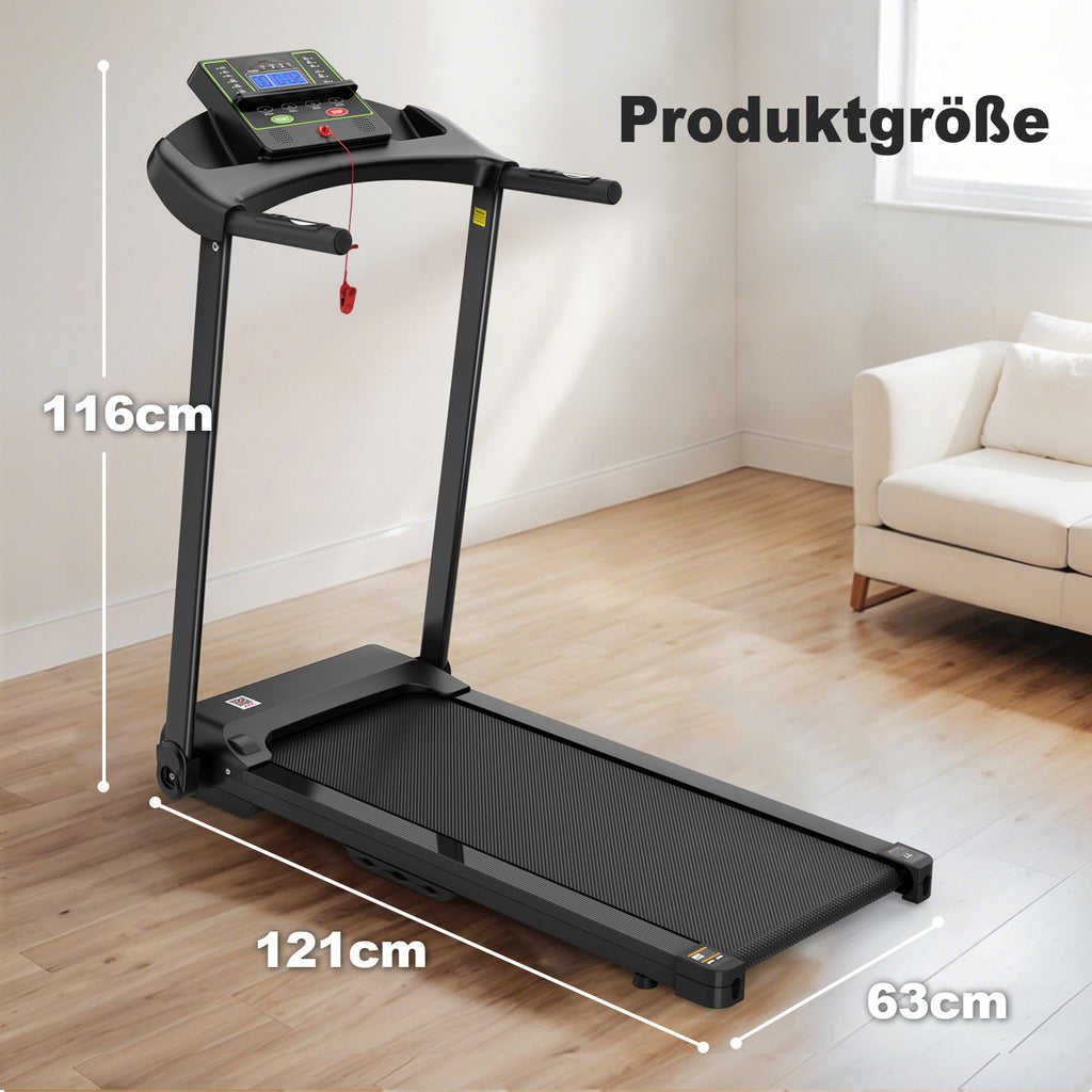 faltbares Laufband für zu Hause bis zu 12 km/h