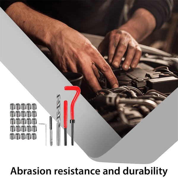 131 Sets Of Screw Repair Tools, Tap Drill Bits Set - 131 Sets Of Tap Combination Set M5-12