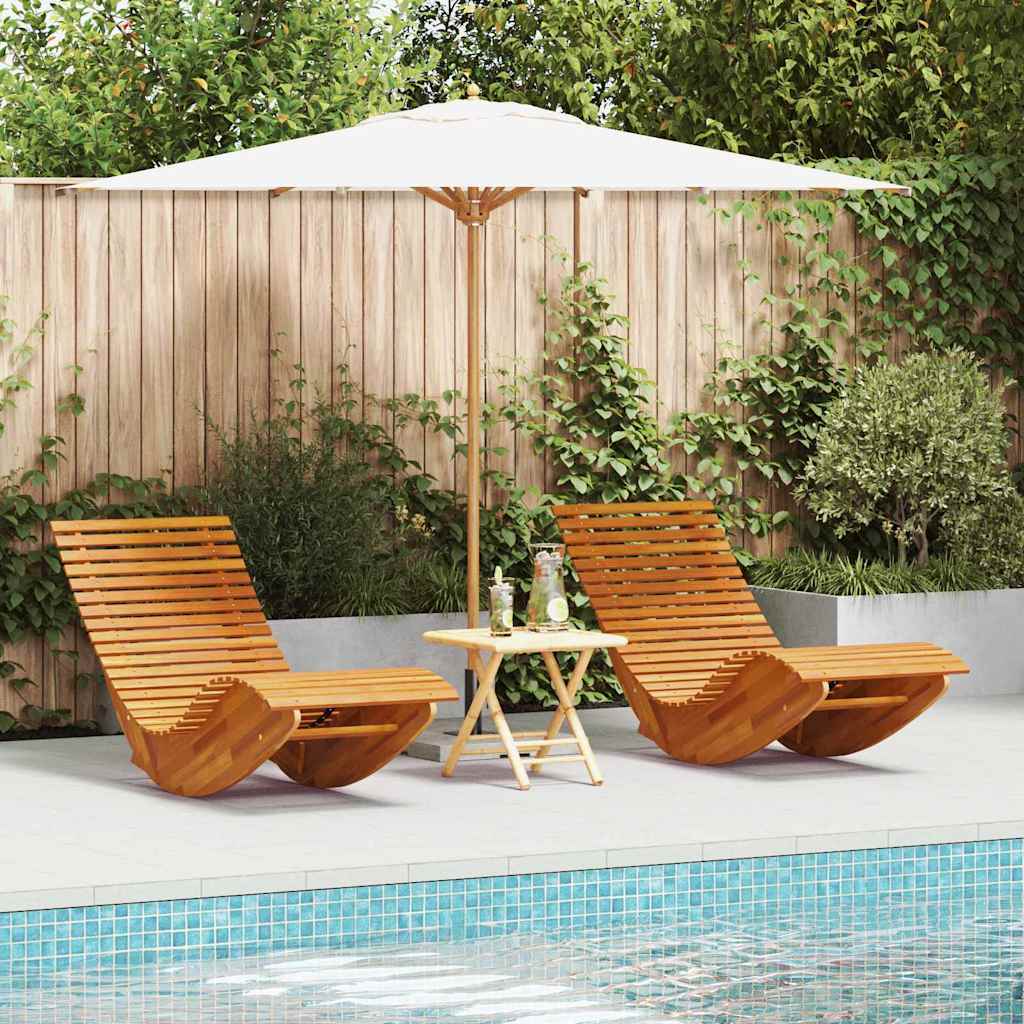 2 x Swing Sun Loungers