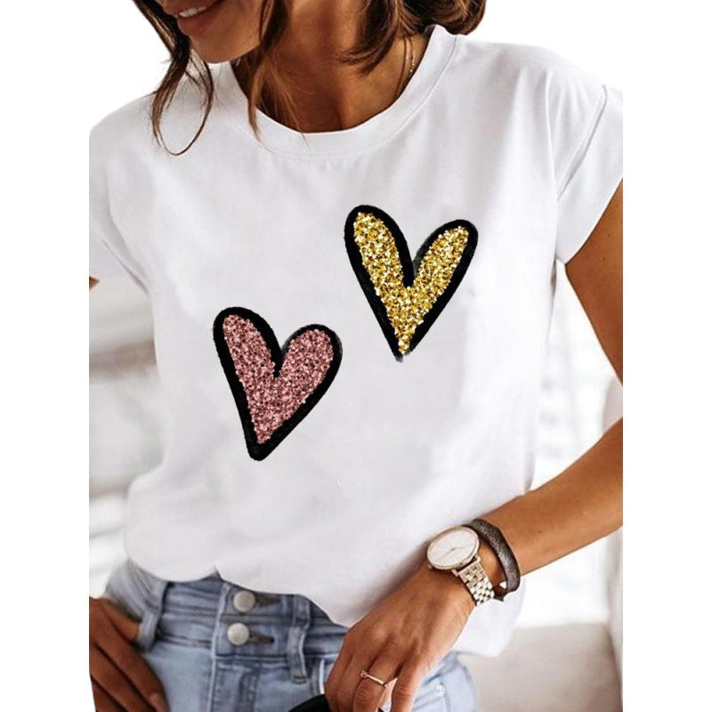 Damen T-Shirt mit verschiedenen Motiven