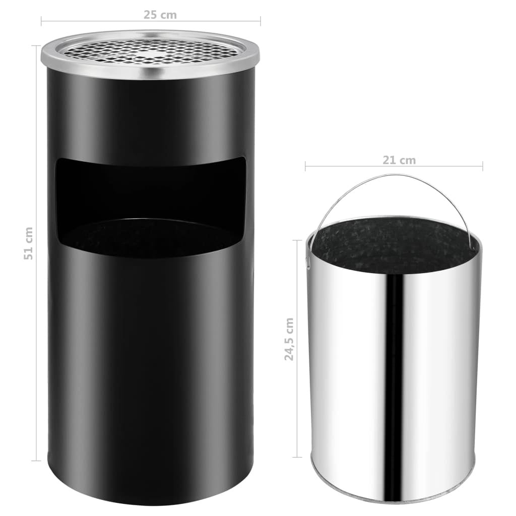 Wand-Aschenbecher 26 L