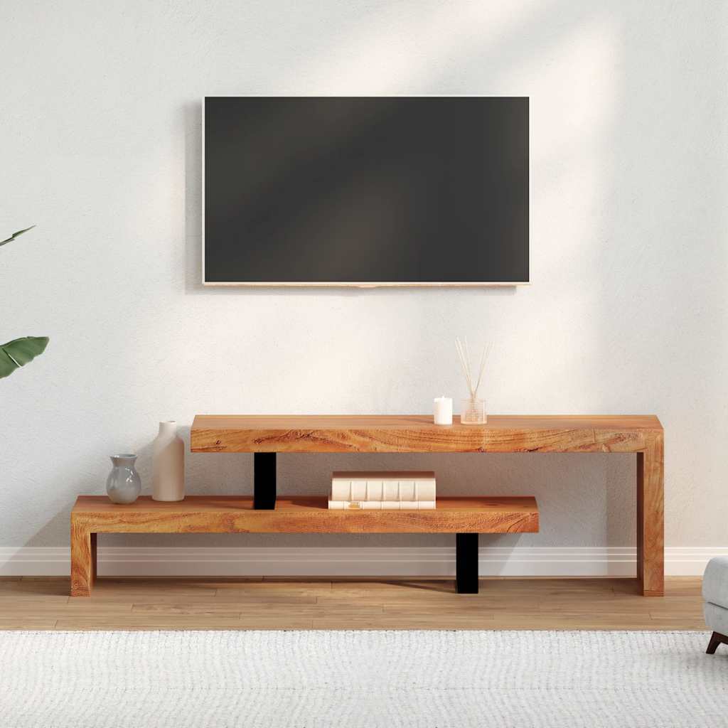 TV-Schrank aus massivem Akazienholz oder Mangoholz erhältlich