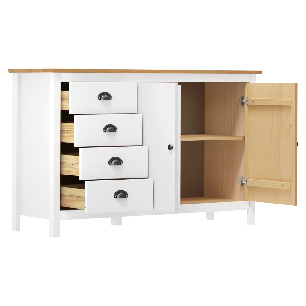 Sideboard Hill ,  massives Kiefernholz