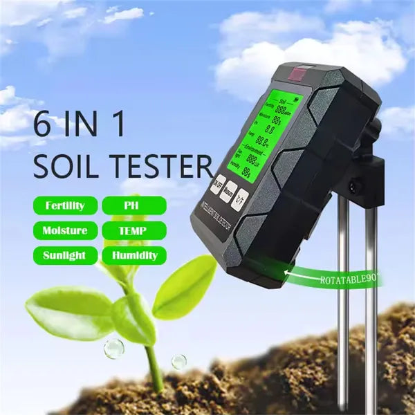 6-in-1 Bodentester, Bodenfruchtbarkeit