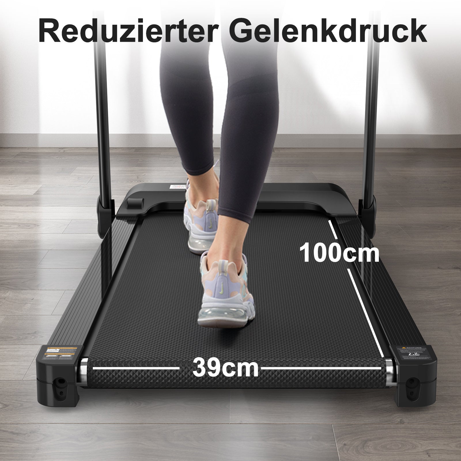 faltbares Laufband für zu Hause bis zu 12 km/h