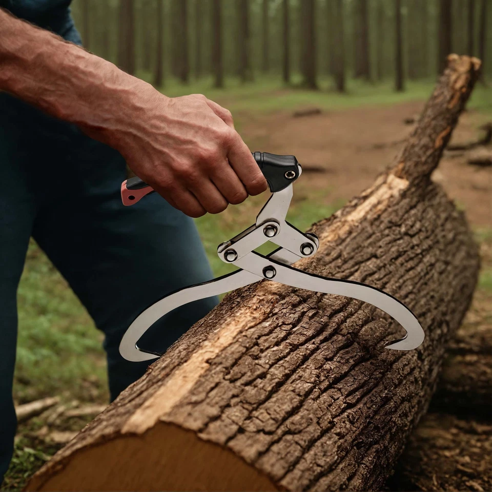 30 cm Holzgreifer Handhebhaken Handklemme