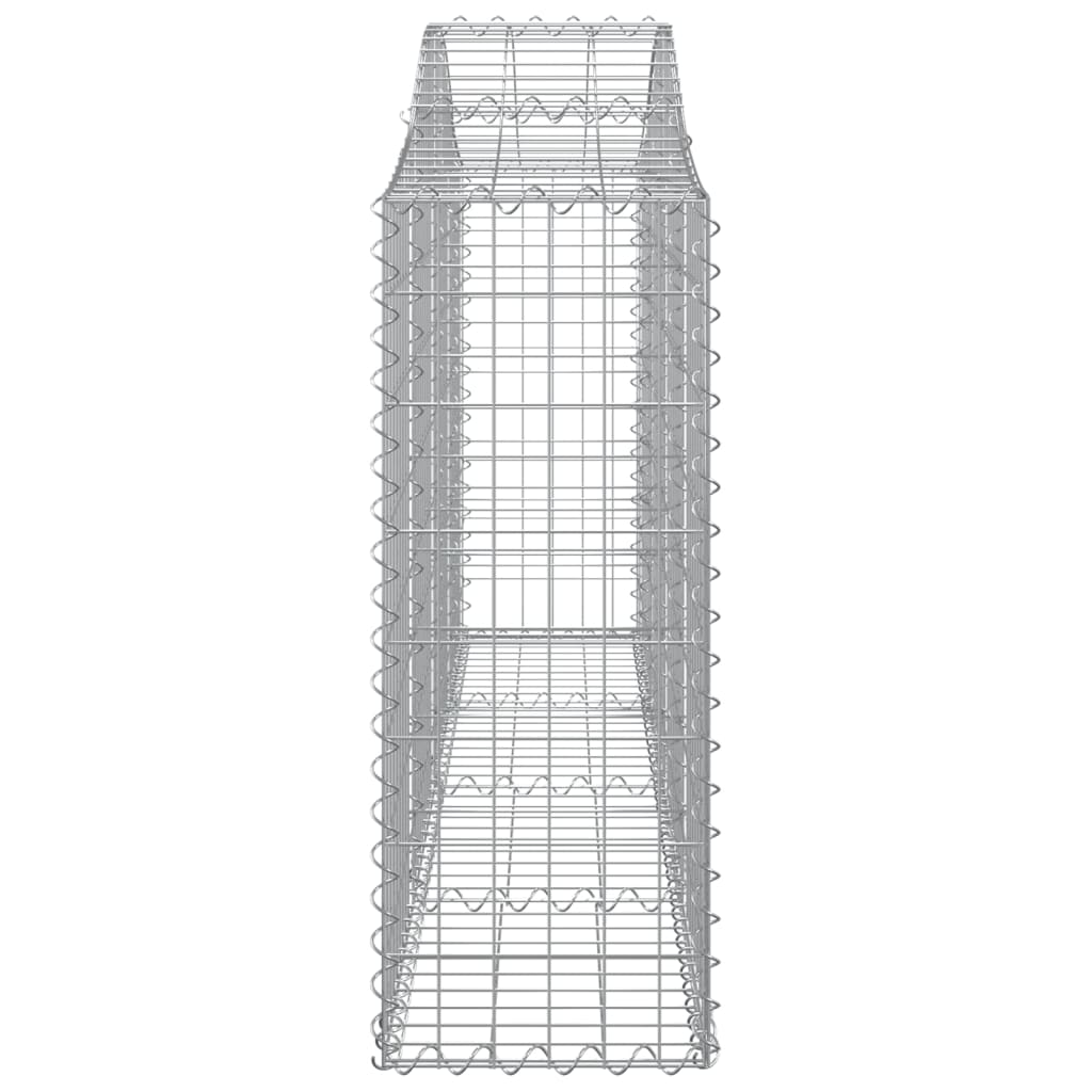 Gabion mit Hochbogen aus verzinktem Eisen