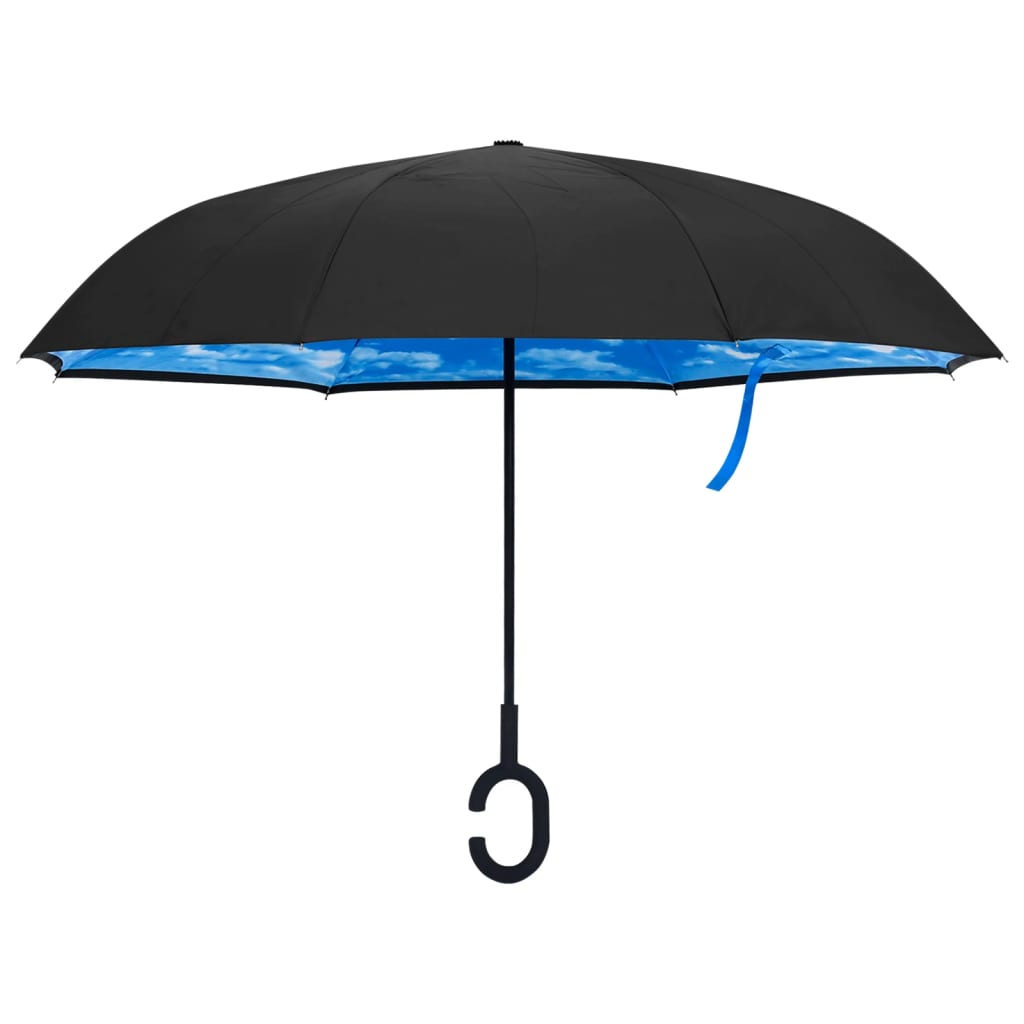 Regenschirm Schwarz 108 cm