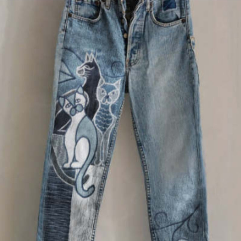 Shein Shopee Denim-Hose